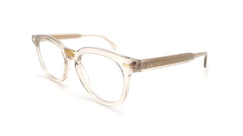 gucci clear glasses